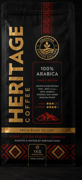 Heritage Coffee 100% Arabica, single origin, torba 1 kg