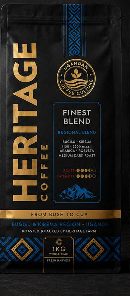 Heritage Coffee Finest Blend, mieszanka regionalna, torba 1 kg
